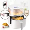 Image de Klarstein Friteuse Sans Huile avec Fonction Vapeur, Friteuse Air Chaud Air Fryer XL 1500W, Mini Friteuse Electrique Sans Huile, Airfryer 7.5L, Tactile, Minuterie, Température Réglable, 16 Programmes