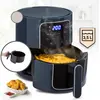Image de Klarstein Friteuse Sans Huile, Friteuse Compacte à Air Chaud 1400W à Chauffage Rapide pour la Cuisine, Airfryer 3.5L avec Ecran Tactile, Minuterie, Température Réglable, 8 Programmes de Cuisson