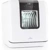 Image de Klarstein Mini Lave Vaisselle de 3 Couvert, Lave-vaisselles Silencieux, 7 Programmes de Lavage, Petit Lave-vaisselle de Table Compact, Lave vaisselle Portable, Facile à Installer pour Maison, Bureau