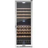 Image de Armoire à vin Klarstein, 2 zones, mince, porte en verre, protection UV, 5-18 °C, 54 bouteilles