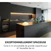 Image de Klarstein Cave a Vin Encastrable, Caves à Vin de 132L avec une Porte en Verre, Cave a Vins à Double Zone, Bar Intérieur/Extérieur, Frigo Vin, Cave a Vin de Vieillissement, Cave à Vin 35 Bouteilles