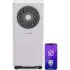 Image de Klarstein Climatiseur Mobile avec Evacuation 9000 BTU, Climatisation Portable 3 en 1, Refroidissement, Déshumidificateur, Ventilateur, Connectivité IoT, Compatible Alexa/Google, Jusqu'à 31m², Blanc