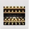 Image de Klarstein Rhone 36 Duo Cave à Vin - 36 Bouteilles, 2 Zones, 5-22°C, Éclairage LED, Porte Push-to-Open UV, Silencieux, Frigo à Vin Noir