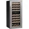 Image de Klarstein Vinsider Duo Cave à Vin - 79 Bouteilles, 2 Zones, 5-22°C,Tactile, Éclairage LED, Verre Anti-UV, Faible Niveau Sonore, Unité Encastrable, Frigo Vin