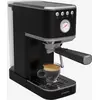 Image de Klarstein SteelPresso Slim machine à expresso   20 bars, 1350 W, buse vapeur, réservoir 1,2 L, acier inoxydable, compacte, facile à utiliser & nettoyer, manomètre, pour petites cuisines, noir
