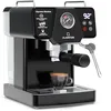 Image de Klarstein Libeica machine à café en grains   19 bars, 1350 W, acier inoxydable, buse vapeur, réservoir 1,8 L, panneau tactile, pour expresso & café en poudre, design élégant en occasion ou reconditionné