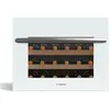 Image de Klarstein Vinsider 24 Built-In Uno cave à vin encastrable - 24 bouteilles, 1 zone, 5-20°C, éclairage LED, vitre anti-UV, silencieuse, étagères en bois, porte vitrée blanc