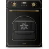 Image de Klarstein Elizabeth Slim Four Encastrable 45 cm - 49 L, 9 Fonctions, Minuterie Numérique, Nettoyage Vapeur, Gril Ventilé, Classe Énergétique A, Verre Trempé Noir