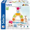 Image de Selecta Kleinkindwelt Jouet à empiler en bois Coloro Blocs de construction 25 pièces 62067
