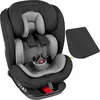 Image de Siège auto pivotant LINUS norme i-Size avec ISOFIX - gris clair/noir