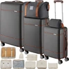 Image de Ensemble de valises MADISON 13 pièces avec serrure TSA - gris anthracite
