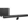 Image de MEDION P64150 2in1 Convertible Bluetooth TV Soundbar with Radio Subwoofer (Barre de son 2.1, 2 x 30 watts, 60 watts subwoofer, montage mural, HDMI ARC avec CEC, AUX, entrée optique)