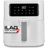Image de MEDION E40 XL Friteuse à air chaud (5,2 litres, Airfryer, 2.150 watts, 9 programmes automatiques, fonction cuisson, friture sans huile, panneau detactile, affichage LED) blanc