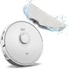 Image de MEDION Aspirateur robot avec navigation laser et fonction balayage X10 SW (Puissance d'aspiration puissante 2.700Pa, aspirateur robot 2en1, cartographie précise, zones Go & No Go, plusieurs étages)