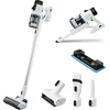 Image de MEDION P350 W Aspirateur à main avec fonction balayage (sans fil, sans sac, technologie cyclonique, 350 watts, aspirateur à manche 2en1, batterie, capteur de poussière, HEPA H13, écran tactile LED, brosse rouleau)