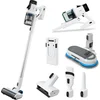 Image de MEDION P400 W+ Aspirateur à main sans fil avec fonction balayage (accessoire de balayage électrique, sans fil, sans sac, technologie cyclonique, 400 watts, aspirateur à main, capteur de poussière, HEPA H13, brosse rouleau)