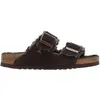 Image de Sandales Birkenstock Arizona Shearling Suede Leather pour Femme