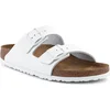 Image de Birkenstock Arizona Cuir Naturel Bílý