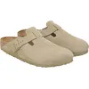 Image de Birkenstock Boston Faded Khaki Normal Footbed - Pantoufles - 1025788