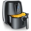 Image de Arendo Friteuse à air chaud 1800 W, XXL friteuse sans huile, 5,2L, Friteuse à air chaud, Airfryer, CALDA, Noir