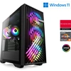 Image de PC de jeu AMD Ryzen 5 7600, 3800 MHz, AMD Radeon Graphics, 16 Go DDR5-RAM, 500 Go M.2 SSD, Windows 11, USB 3.2 | M10930H