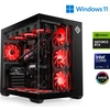 Image de PC de jeu, Intel Core Ultra 7 265KF, 3900 MHz, GeForce RTX 5070 Ti, 32 Go DDR5 RAM, 2000 Go M.2 SSD, Windows 11 Home, USB 3.2 | M11950H