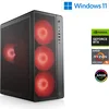 Image de PC de jeu, AMD Ryzen 5 5600, 3500 MHz, GeForce RTX 5060 Ti, 16 Go DDR4 RAM, 1000 Go M.2 SSD, Windows 11 Home, USB 3.2 | M12050H