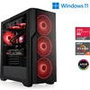Image de PC gaming, AMD Ryzen 7 7800X3D, 4200 MHz, Radeon RX 9070 XT, 32 Go DDR5, 2000 Go, Windows 11 Home, USB 3.2 | M12220H