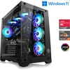 Image de PC de jeu, AMD Ryzen 7 7800X3D, 4200 MHz, Radeon RX 9070 XT, 32 Go DDR5, 2000 Go, Windows 11 Home, USB 3.2 | M12230H