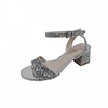 Image de Buffalo Dames Confort Des sandales Rainelle 1650004 couleur argent