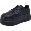 Image de Buffalo Dames Faible Sneaker BESU 1636260 noir