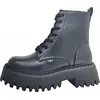 Image de Buffalo Dames Sportif Bottine Aspen Lace Up 1622588 noir