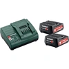 Image de Metabo Akku Basis-Set (2 Akkus 2,0 Ah, Ladegerät SC 30, 12 V, Ersatzakkus)