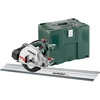 Image de Metabo Scie circulaire portative sans fil pour métaux MKS 18 LTX 58 FS kit avec rail de guidage FS 160 ; metaBOX 340 ; 18V x +