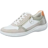 Image de Remonte Femmes Baskets Couleurs naturelles Fermeture éclair Largeur G Insert D1E06, Taille:37 EU, Couleur:Blanc