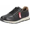 Image de Rieker Herren Chaussures à lacets en cuir véritable noir, Herren:41 EU