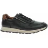 Image de Rieker Herren Low Sneaker Noir Cuir lisseTaille:44