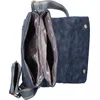 Image de Rieker Femme Sac à bandoulière avec large sangle guitare et petite poche H1612, Couleur:Bleu