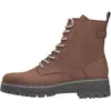Image de Chaussures de randonnée Rieker pour femmes, bottines à lacets, couleur marron, style décontracté