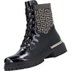 Image de Rieker Veterschoenen Hoog Veterschoenen Hoog - Zwart lak - Maat 37