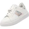 Image de Chaussures de sport pour femmes Rieker, modèle à lacets, couleur blanche, style décontracté