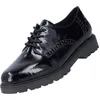 Image de Chaussures basses à lacets Rieker en noir, taille 39