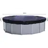 Image de Quick-star - Solaire Couverture De Piscine D'Hiver Ronde 200g / M² Pour Piscine De Taille 420 - 460 Cm Dimension Bâche Ø 520 Cm Noir