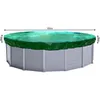 Image de Quick-star - Couverture De Piscine D'Hiver Ronde 200g / M² Pour Piscine De Taille 366 - 400 Cm Dimension Bâche Ø 460cm Vert