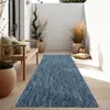 Image de In & Outdoor Tapis tissé plat uni moderne résistant aux intempéries pour terrasse cuisine Taille 60x100 cm