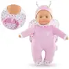 Image de Peluche Corolle Pti' Coeur Papillon 30 cm Vanille Yeux fixes bleus Bleu - Neuf