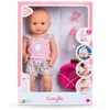 Image de Mon poupon emma fait pipi 36 cm rose - corolle - 130400 - bebe fille classique 3 fonctions