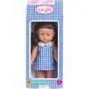Image de Corolle Baby Doll Mini Corolline Romy avec robe à carreaux bleus - Jouets de poupées