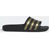 Image de Adidas adilette Femme - Tongues et Sandales, Noir - Taille 39 1/3 - Maille/synthétique