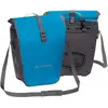 Image de Vaude Aqua Back Bags - arrière, paire, sur porte-bagages, bleu glacier